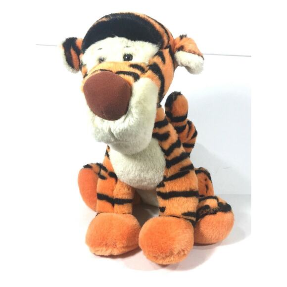 Disney Other - Vintage Disney Tigger Seated Sitting Soft Plush Stuffed Animal 14.5" Tush Tag